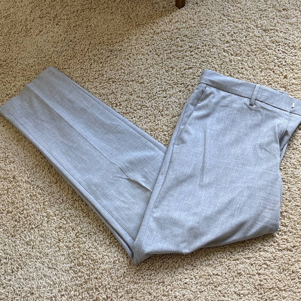 Men's Gray Dress Pants